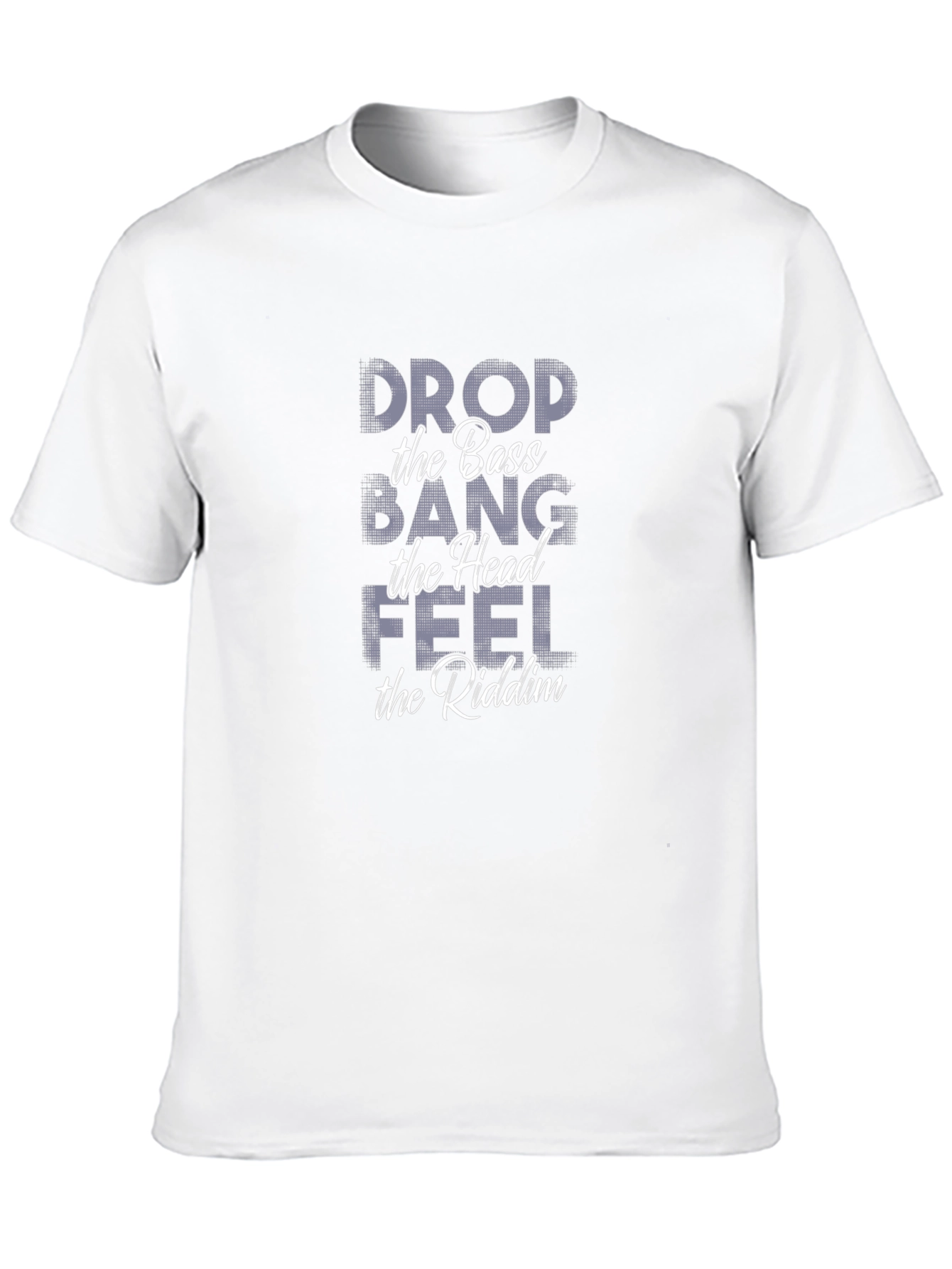 Drop the Bass Graphic Tee - Black Cotton T-Shirt