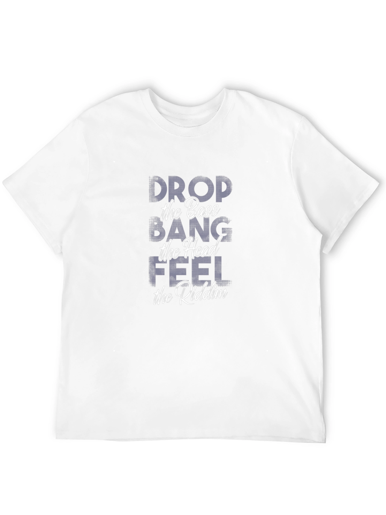 Drop the Bass Graphic Tee - Black Cotton T-Shirt