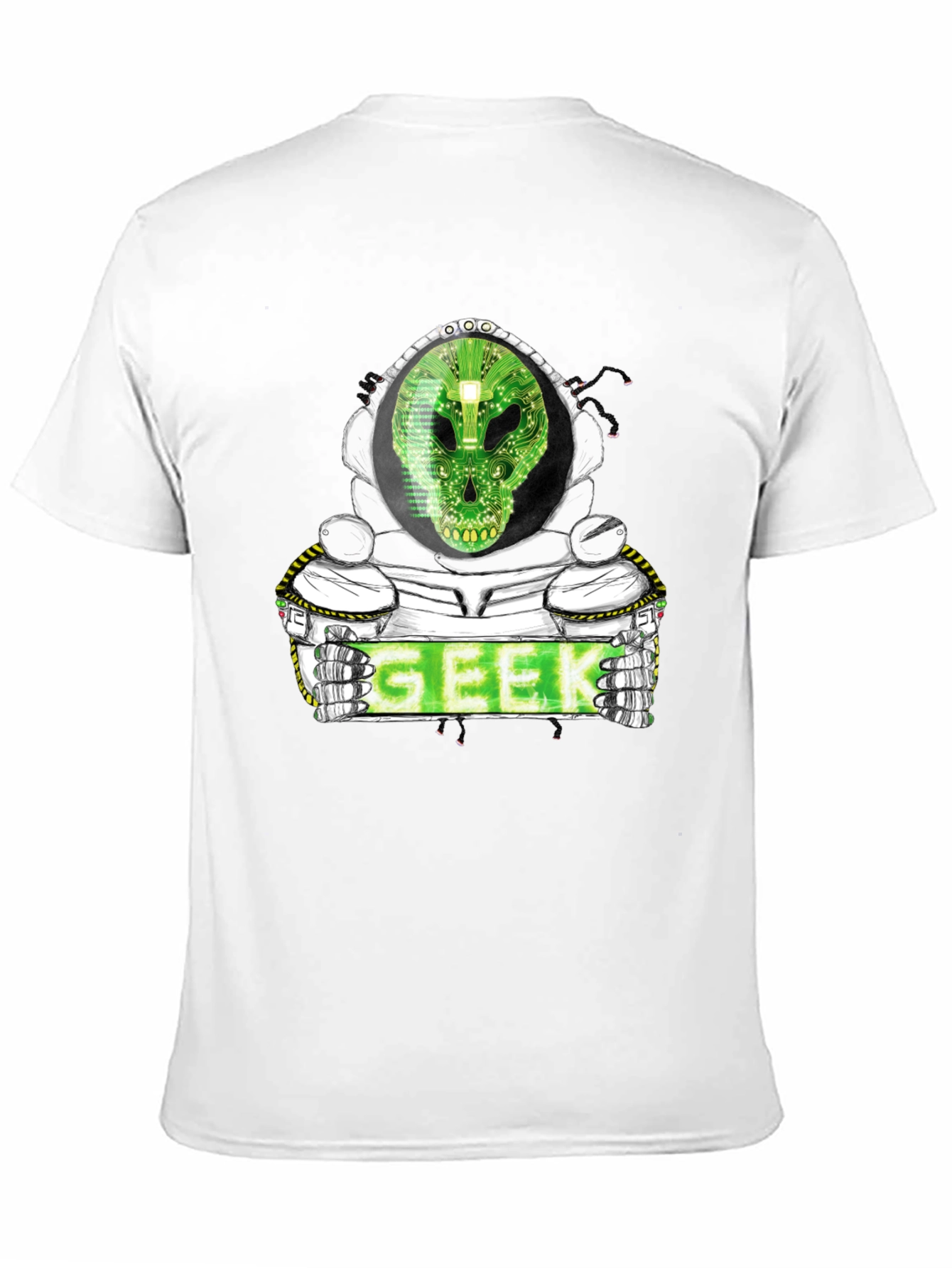 Geek Alien Graphic T-Shirt