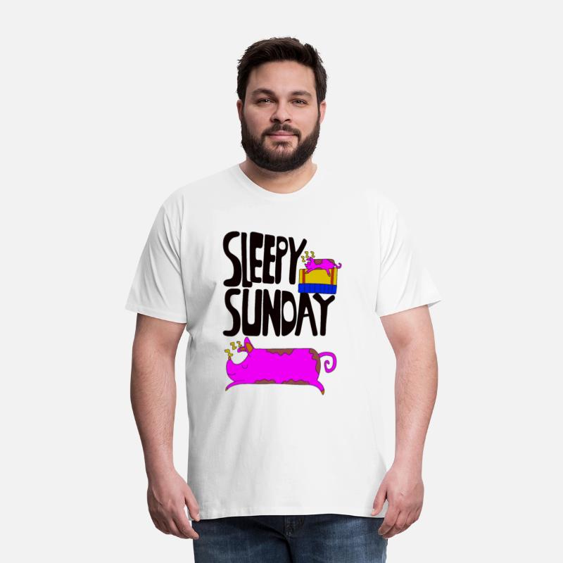 Sleepy Sunday Cute Pig