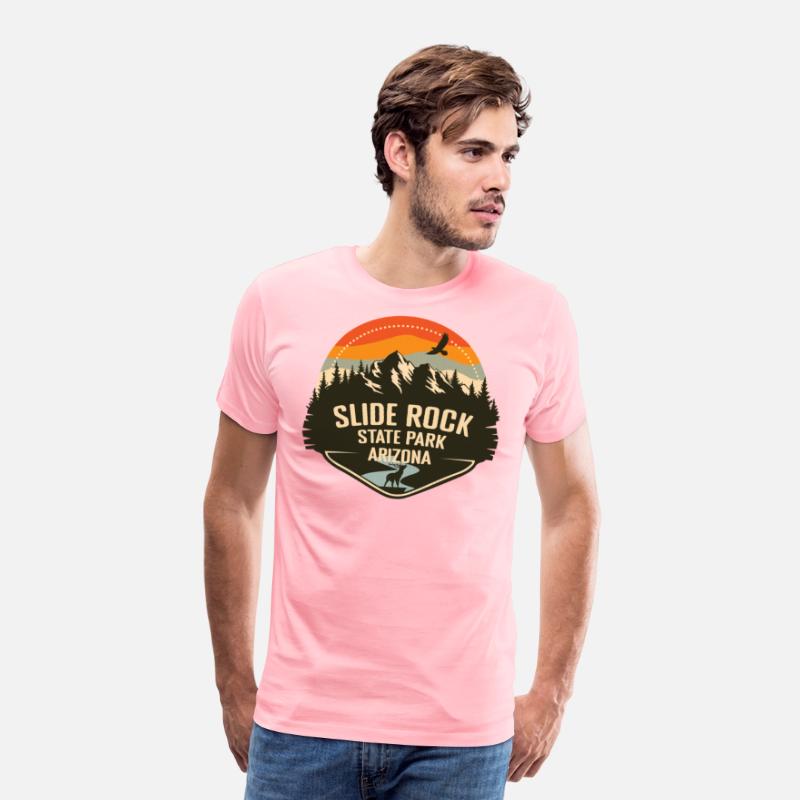 Slide Rock State Park Arizona AZ Retro Camping