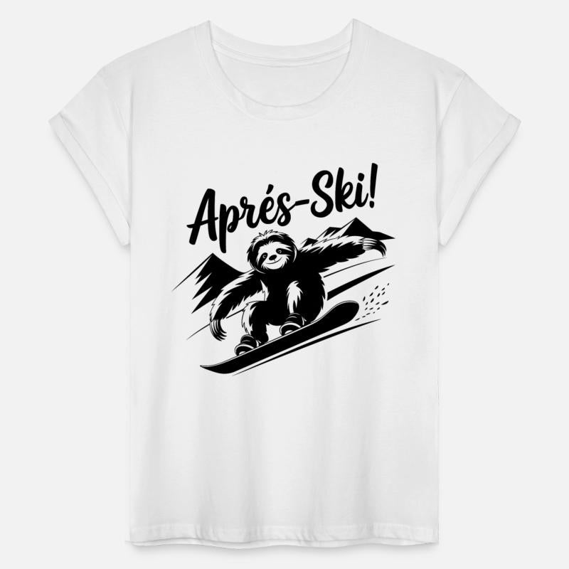 Sloth Funny Animal Snowboard Après-Ski