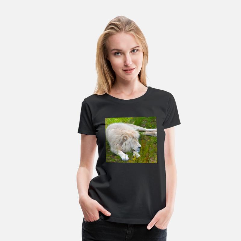 Slumbering Ivory King South African White Lion