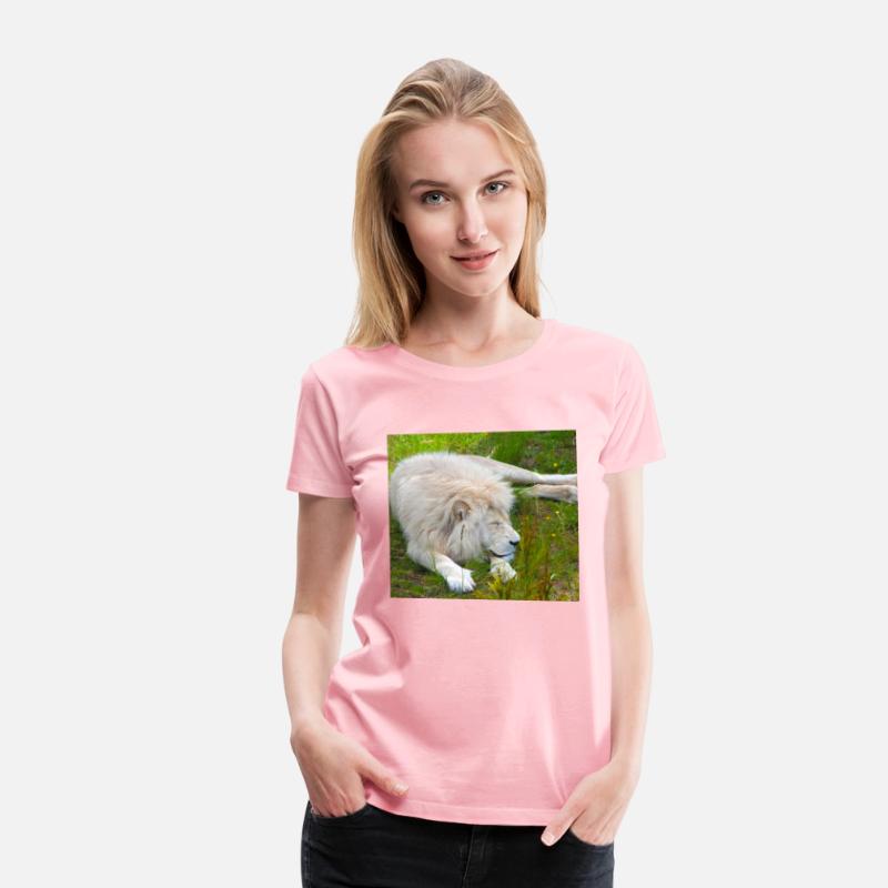 Slumbering Ivory King South African White Lion