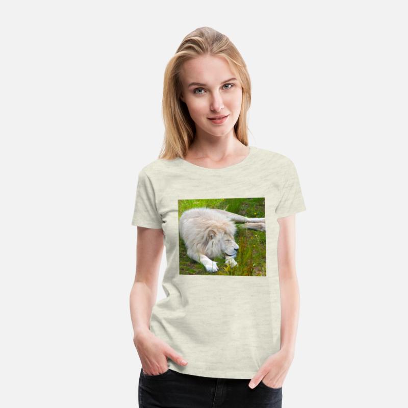 Slumbering Ivory King South African White Lion