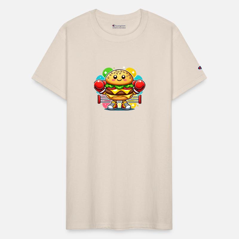 Smash Burger Costume with funny boxing Gloves Cost