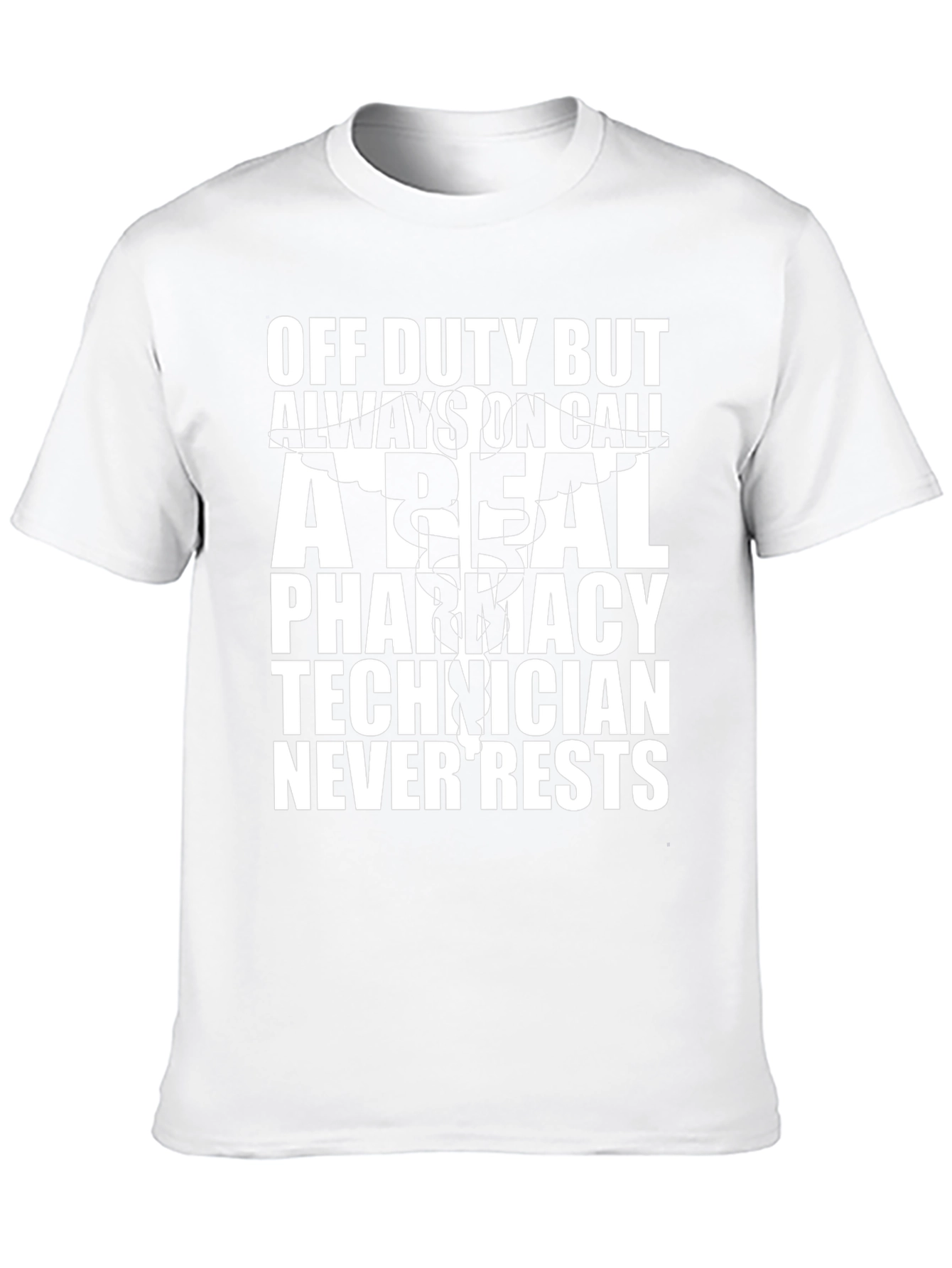 Pharmacy Tech Always On Call Black T-Shirt
