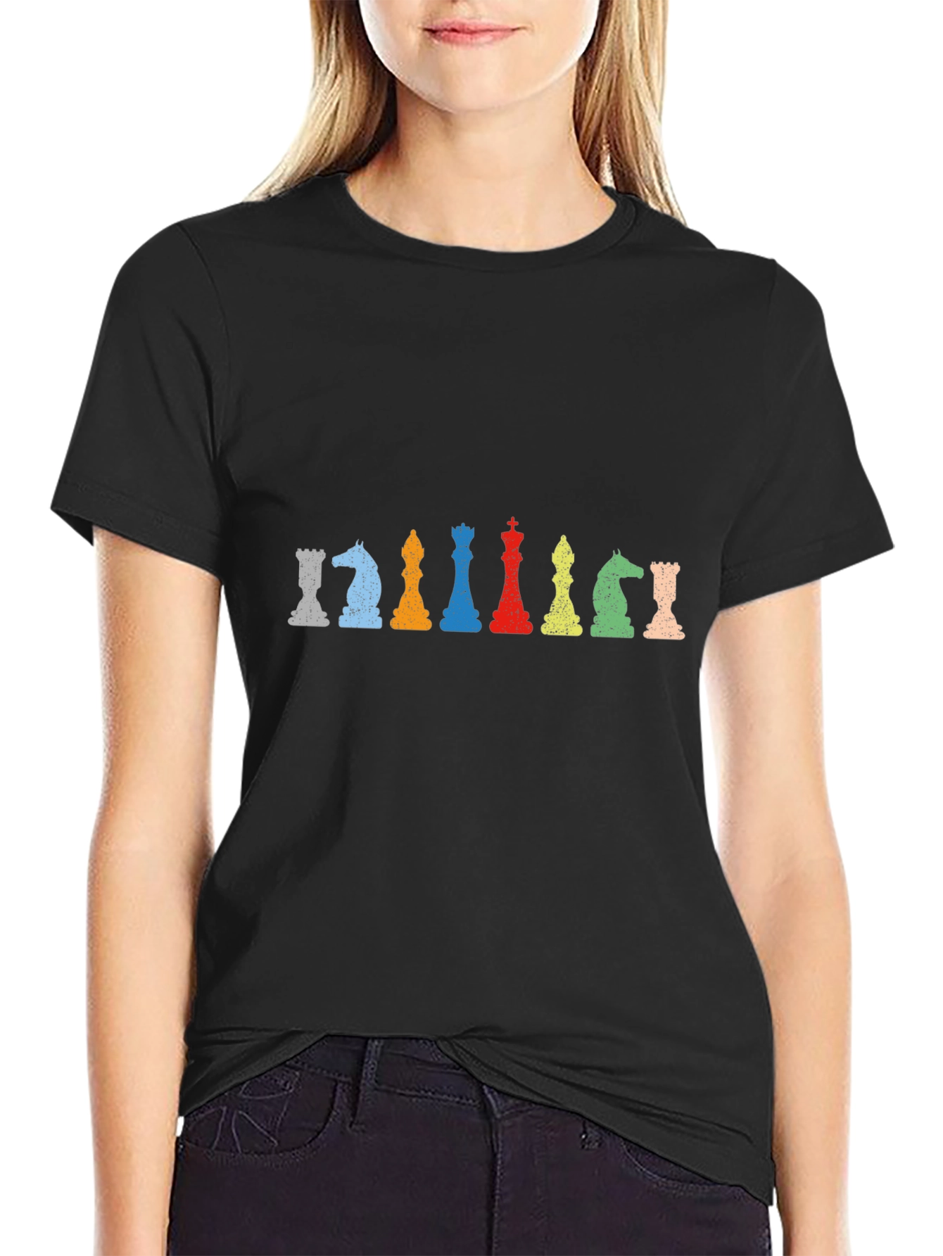Chess Piece Graphic Tee - Stylish & Unique