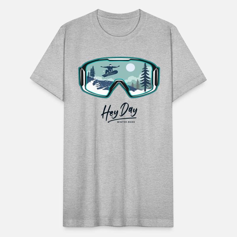 Snowboarding Style logo. By "Hey Day"