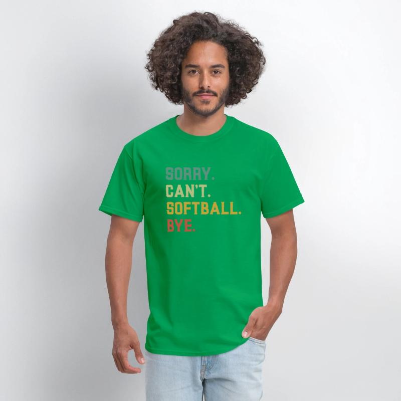 Softball Sorry Can'T Softball Bye