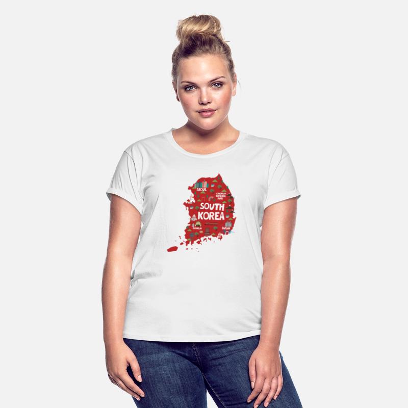 South Korea Illustrated Map