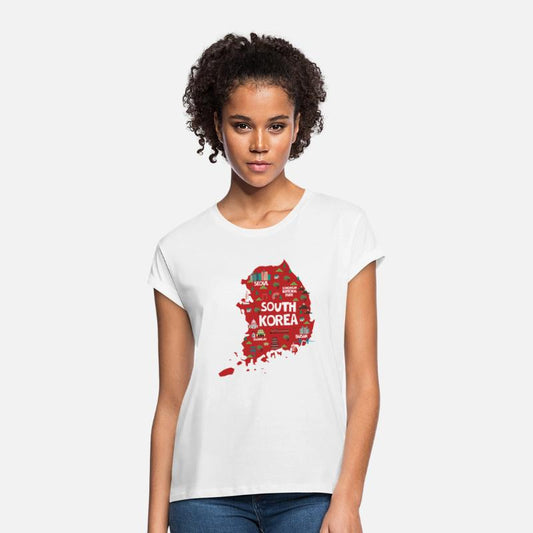 South Korea Illustrated Map