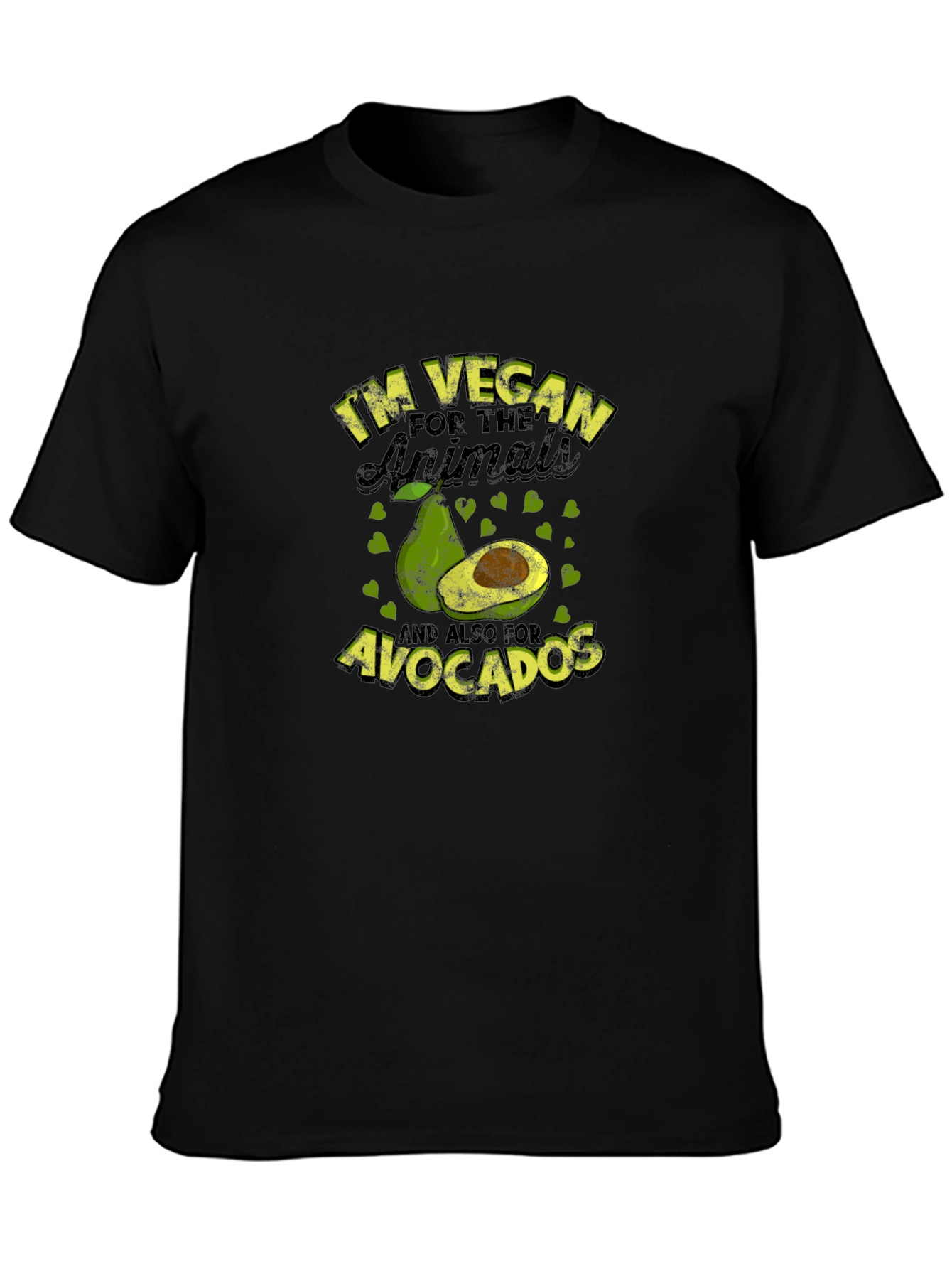 Vegan Avocado Graphic Tee