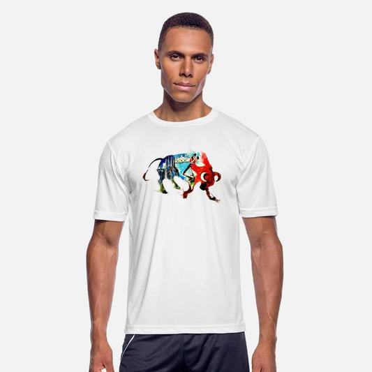 Spain Bull Vintage Travel Love Watercolor