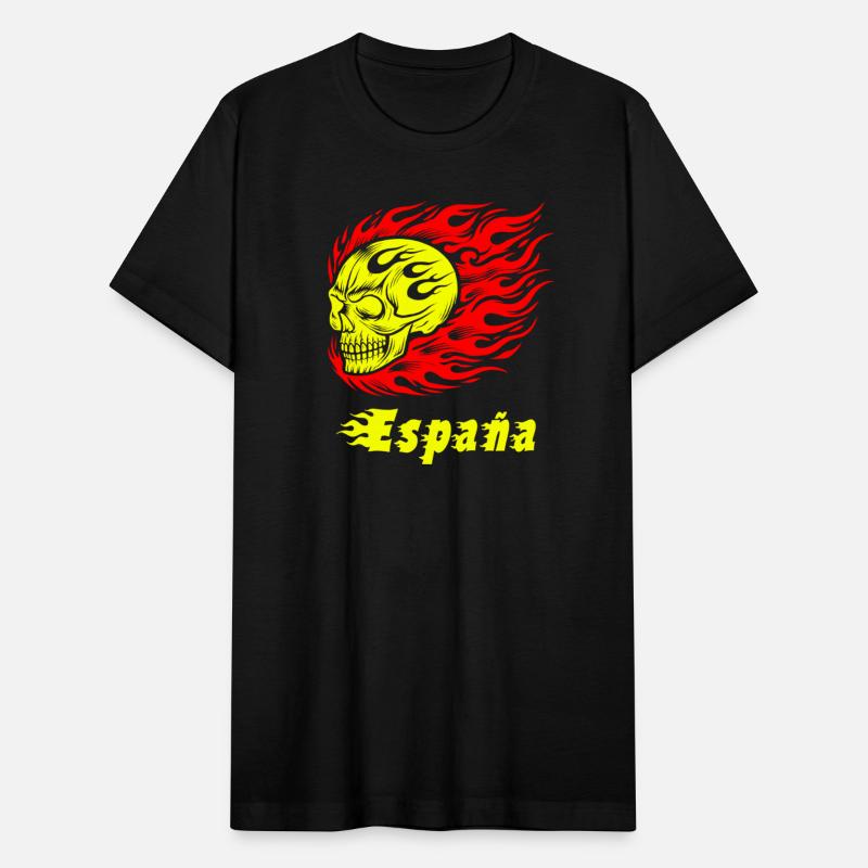 Spain Skull Design Design