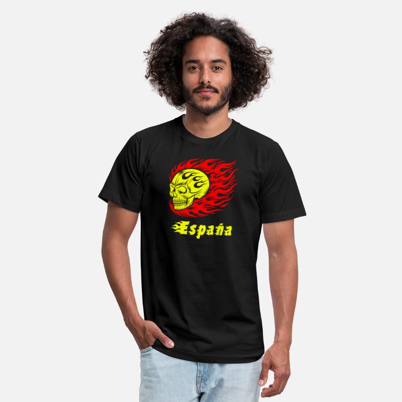 Spain Skull Design Design