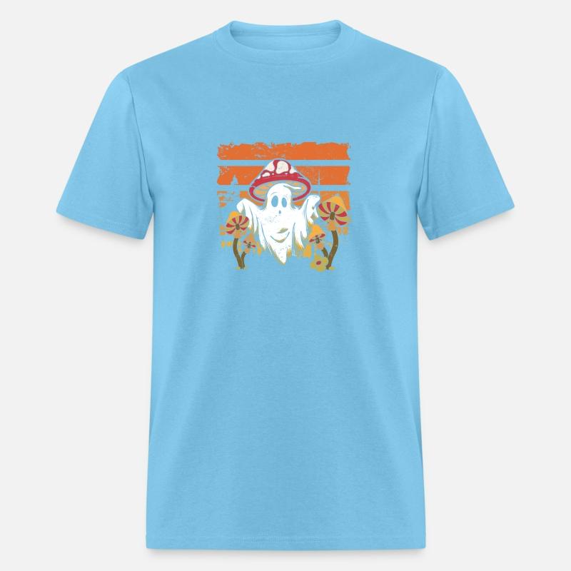 Spooky Season Forest Boo Ghost Mushroom