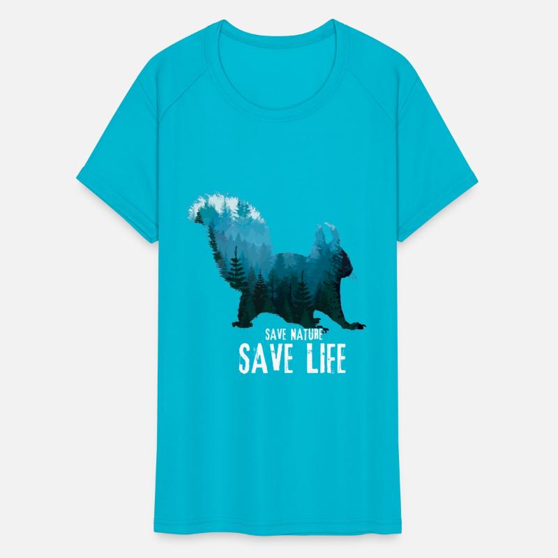 Squirrel Save Nature Oceans Day Earth Day