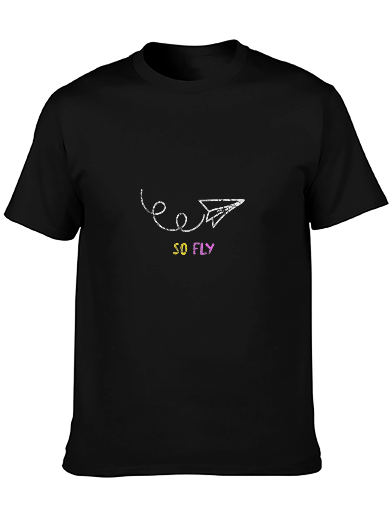 So Fly Paper Airplane Graphic Tee