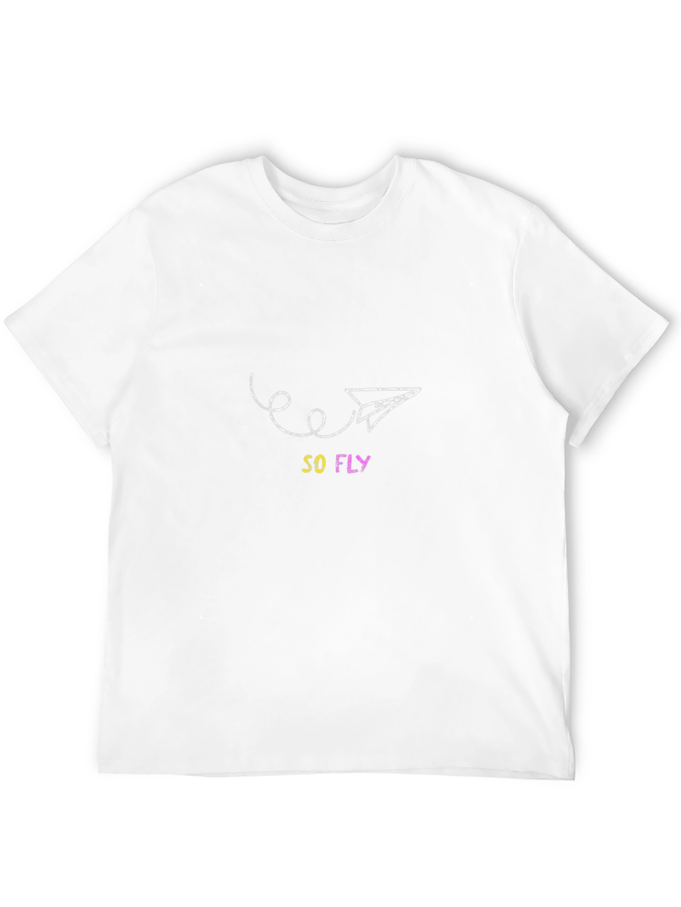 So Fly Paper Airplane Graphic Tee
