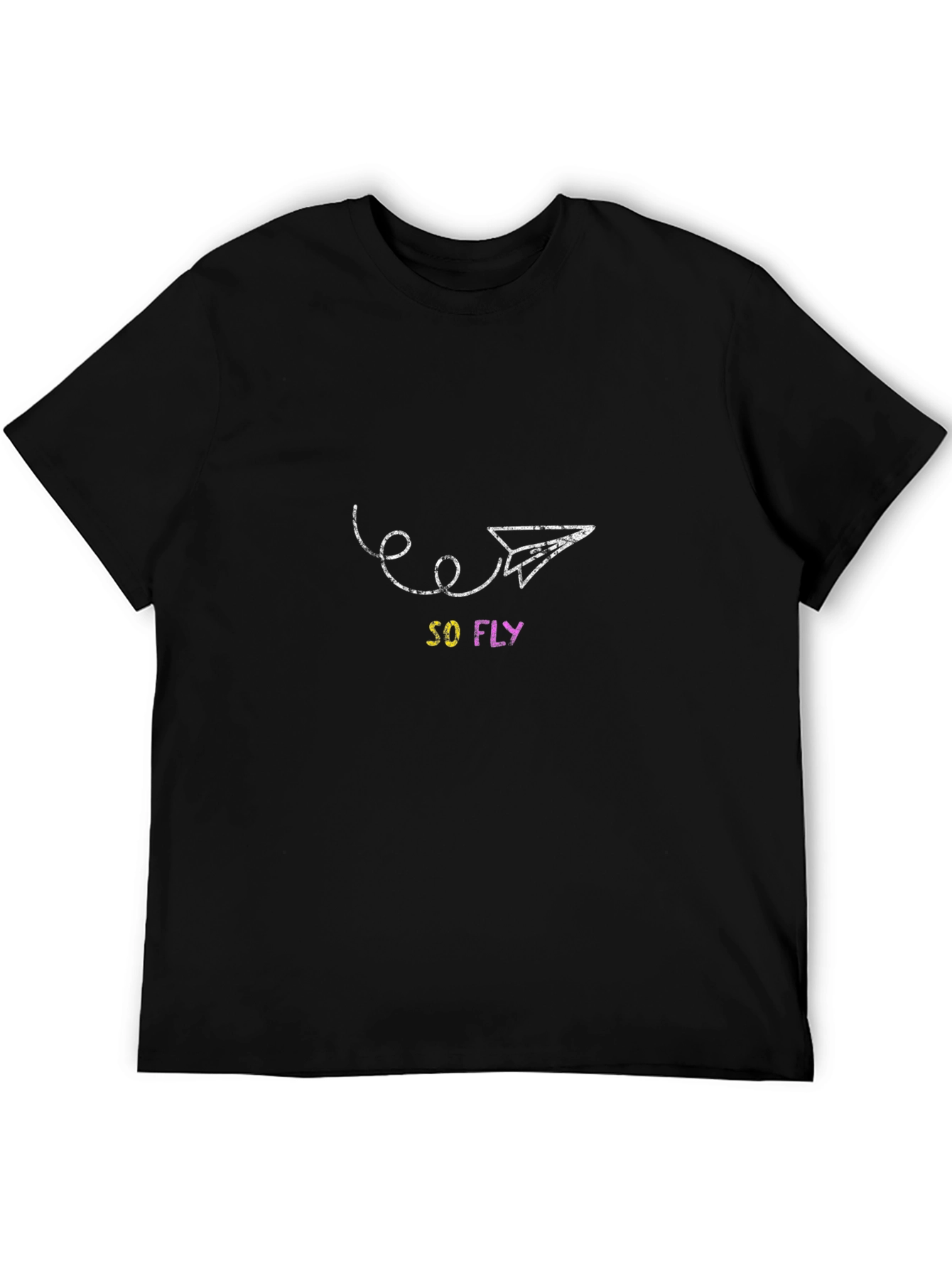 So Fly Paper Airplane Graphic Tee