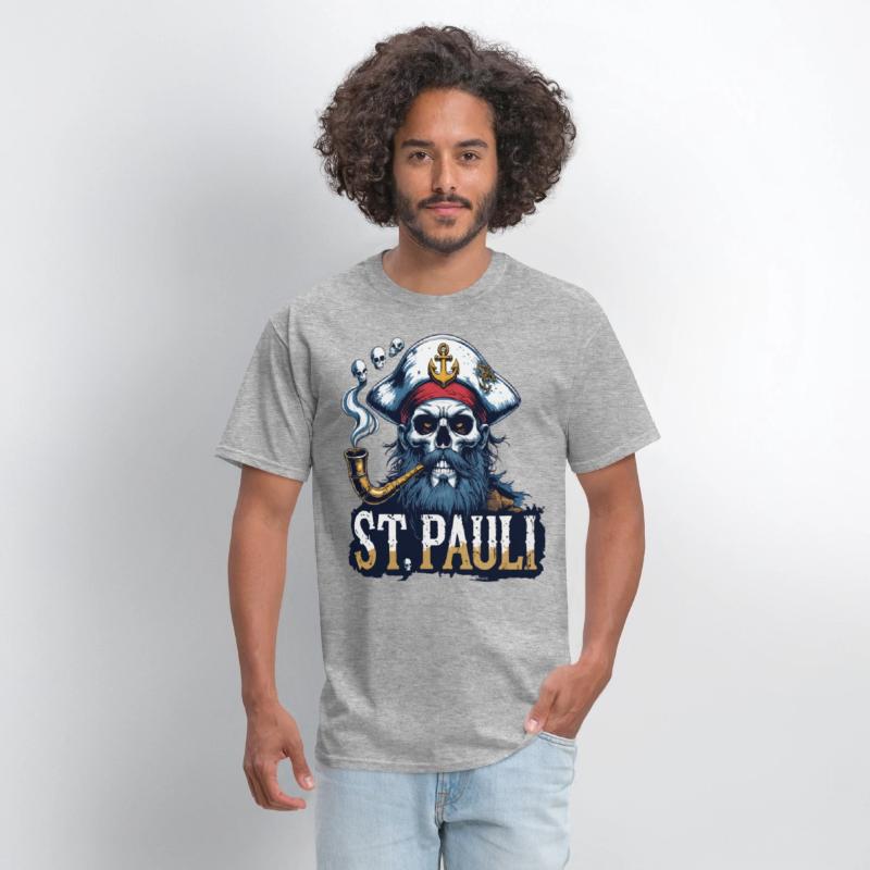 St Pauli Shirt Hamburg Sankt Pauli Pirate
