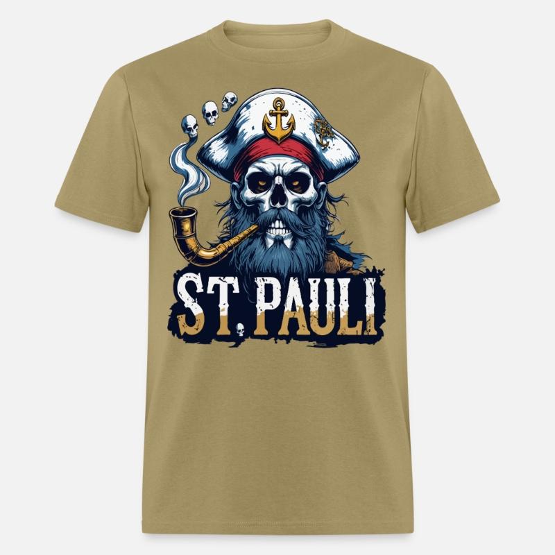 St Pauli Shirt Hamburg Sankt Pauli Pirate