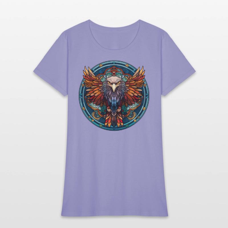 Stained Glass Eagle (3 of 4)