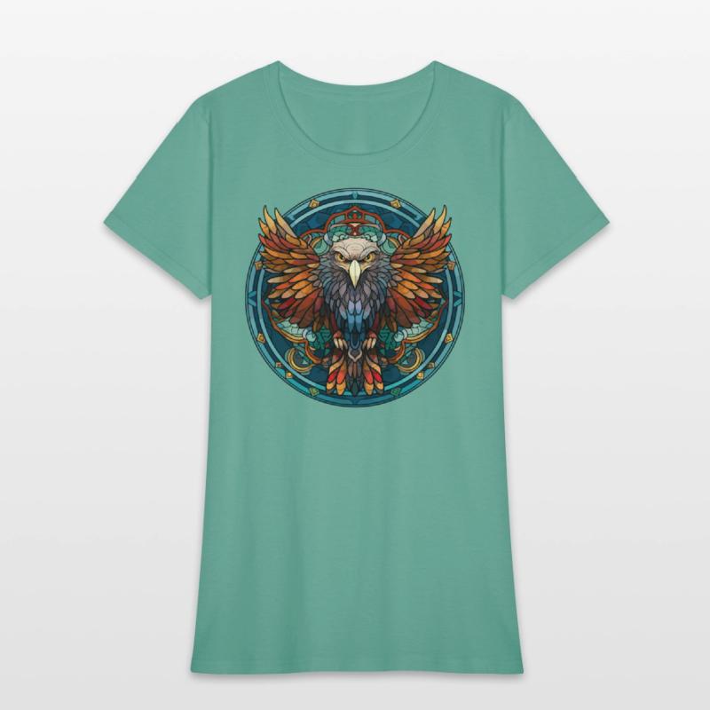 Stained Glass Eagle (3 of 4)