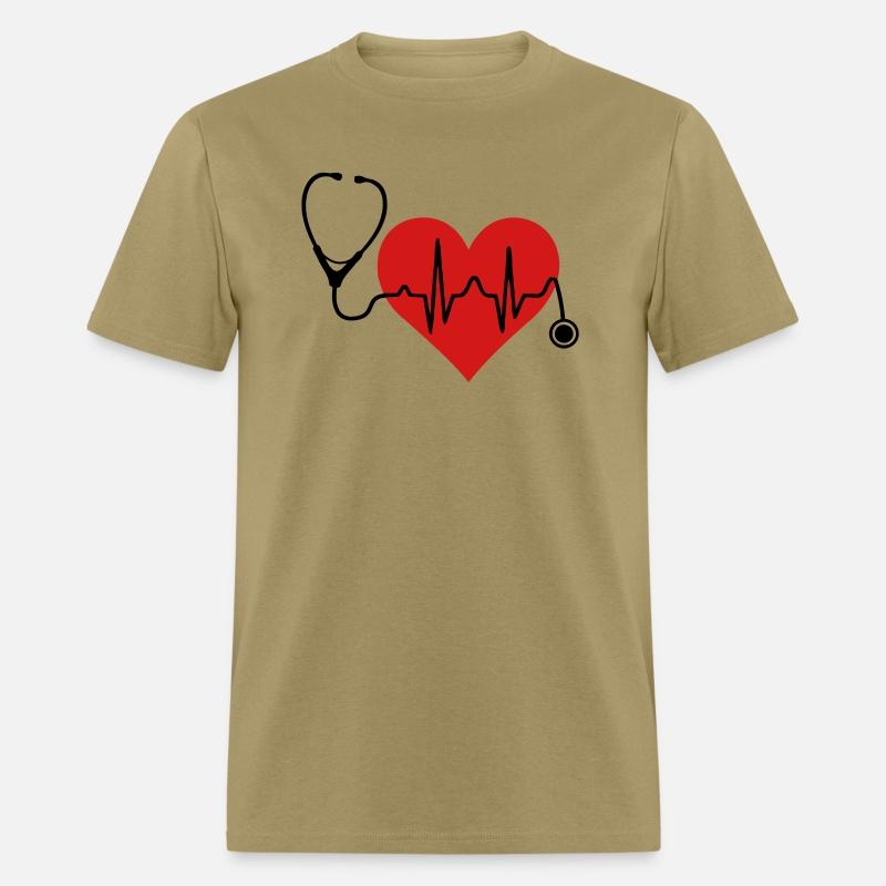 Stethoscope Heartbeat Heart T Shirt