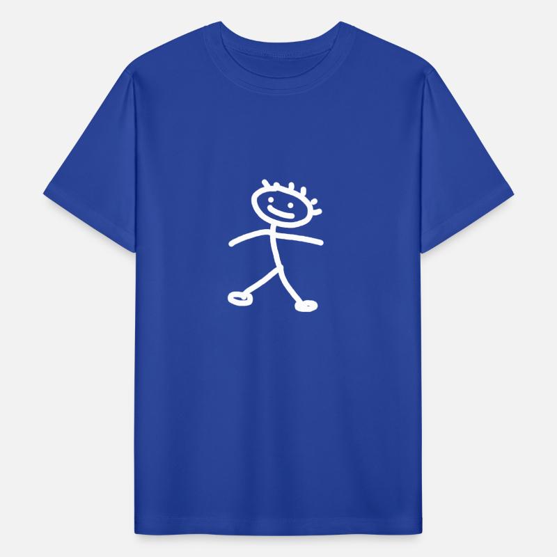 Stick figures (white)