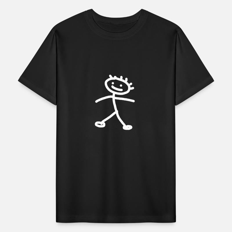 Stick figures (white)