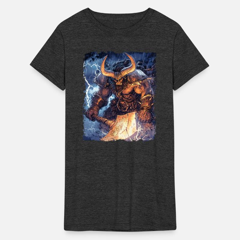 Storm Warrior with Axe and Primal Fury