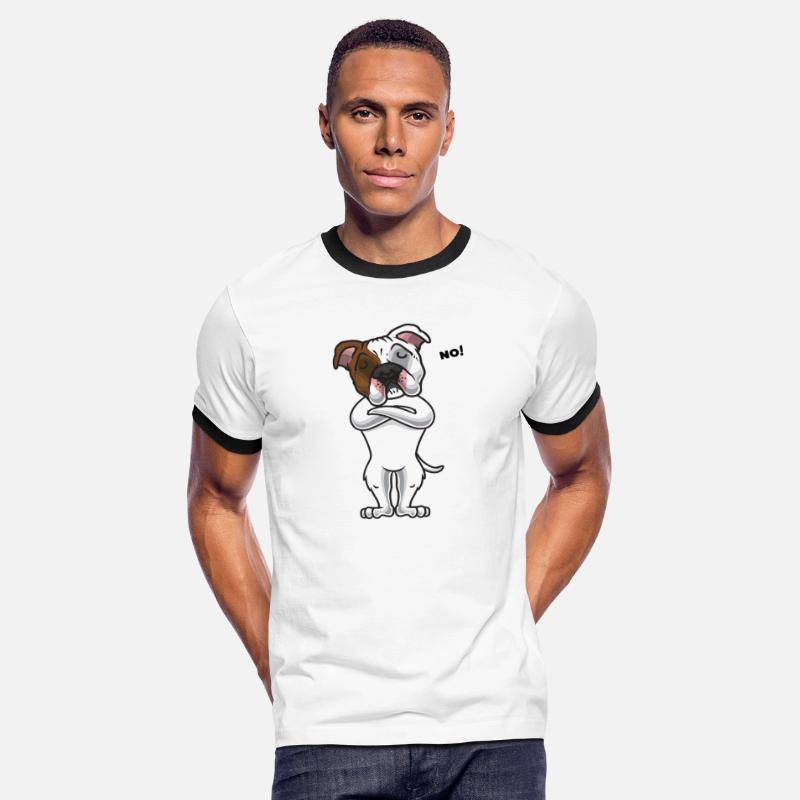 Stubborn American Bulldog Dog funnyparents paw pea