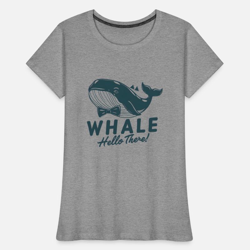 Stylish Bowtie Whale Art Print - Whale Hello There