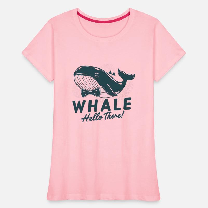 Stylish Bowtie Whale Art Print - Whale Hello There