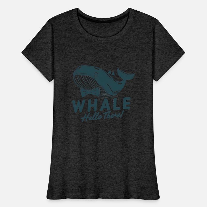 Stylish Bowtie Whale Art Print - Whale Hello There