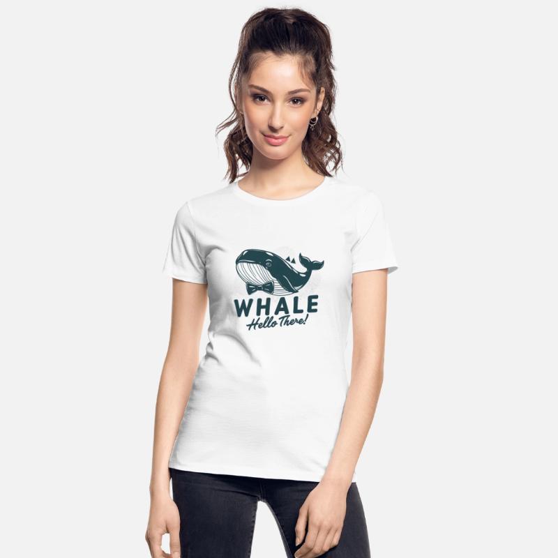 Stylish Bowtie Whale Art Print - Whale Hello There