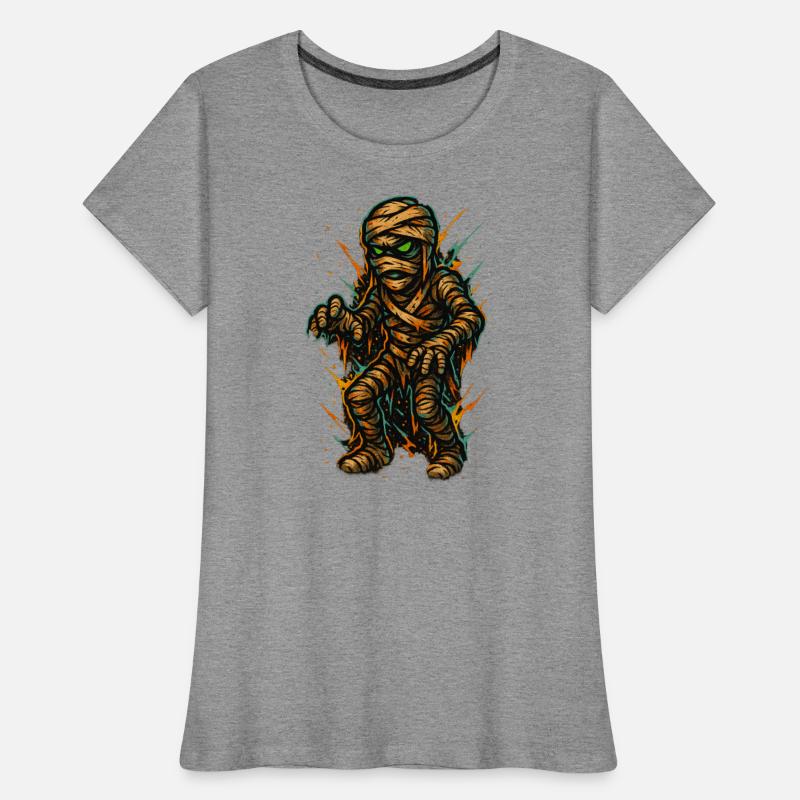 Stylized Mummy Adventure Illustration