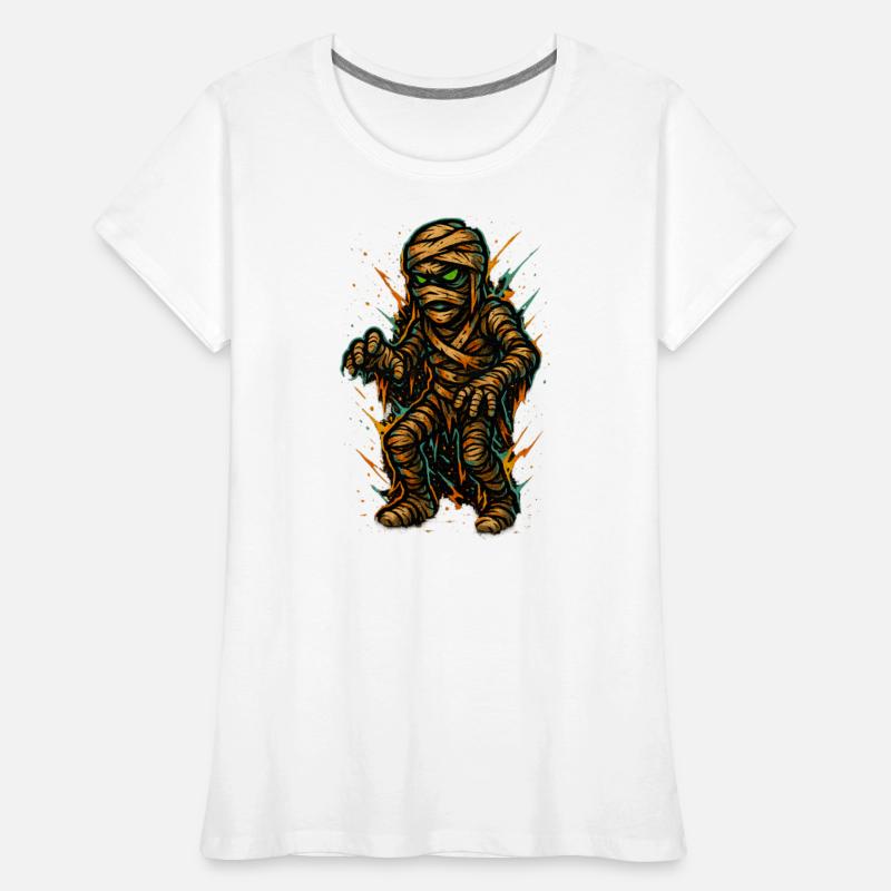 Stylized Mummy Adventure Illustration