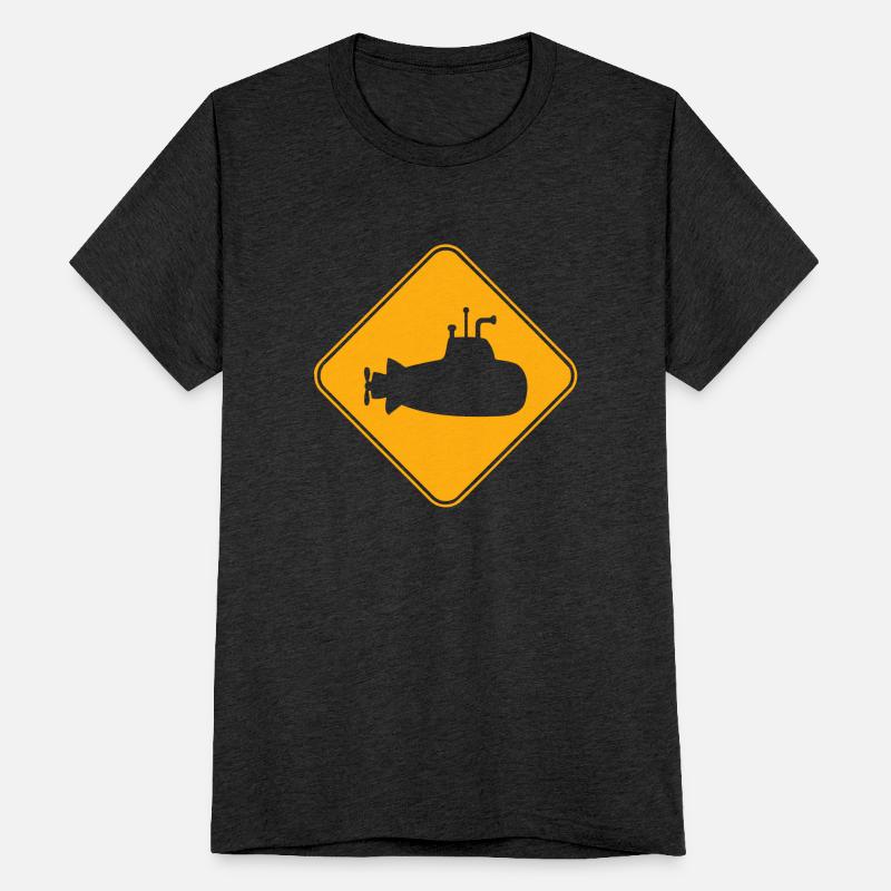 Submarine Sign Warning Caution Danger Notice Logo