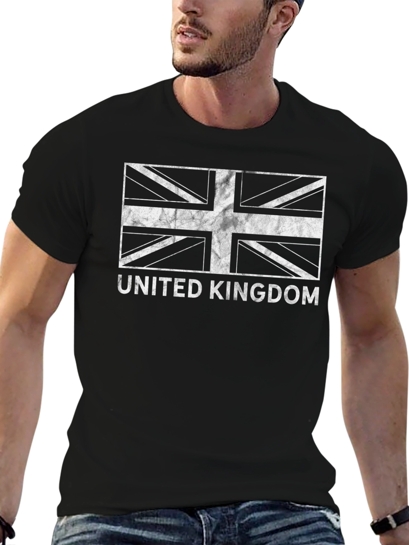 United Kingdom Flag Graphic T-Shirt