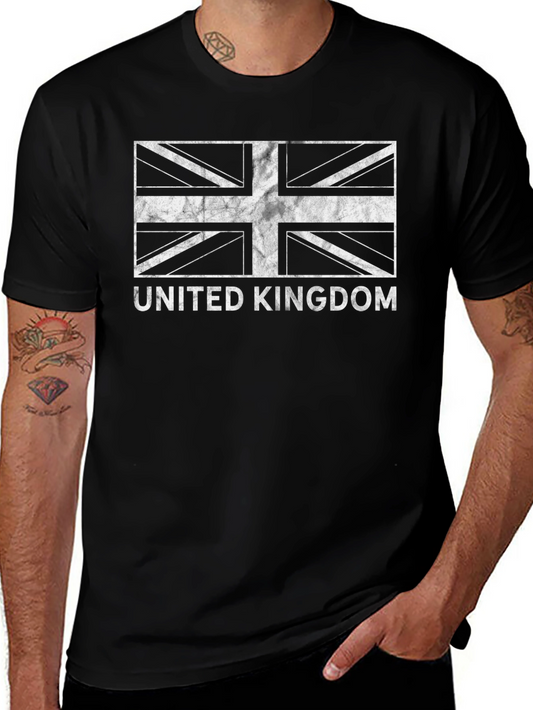 United Kingdom Flag Graphic T-Shirt