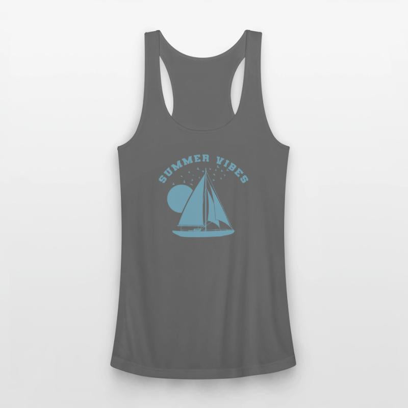 Summer Vibes Sailing Boat Water Sports
