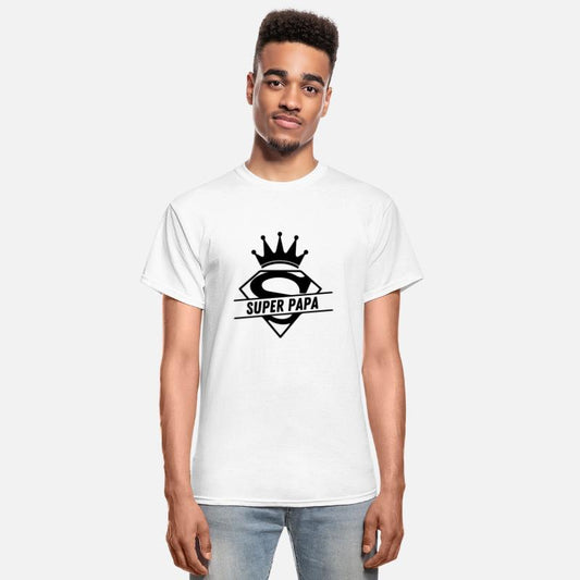 Super Papa ,T-Shirt pour les Héros.