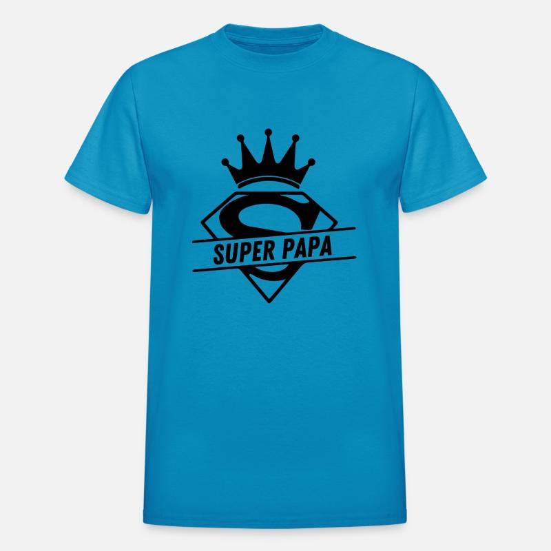 Super Papa ,T-Shirt pour les Héros.