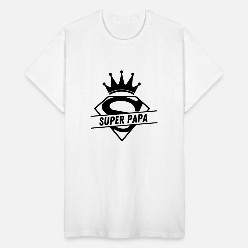 Super Papa ,T-Shirt pour les Héros.