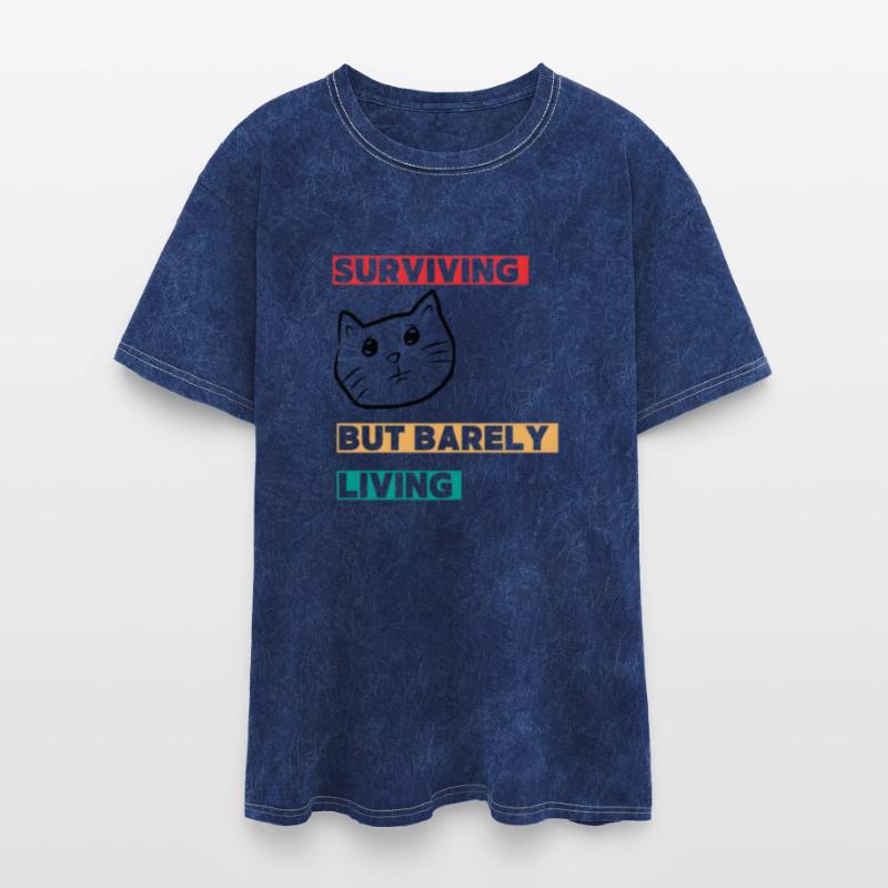 Surviving but Barely Living Emotional Struggle Art