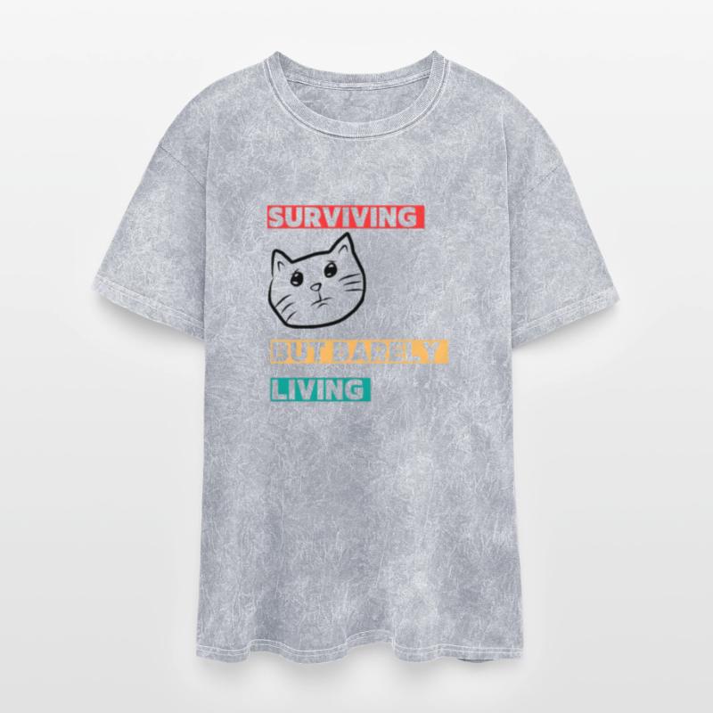 Surviving but Barely Living Emotional Struggle Art