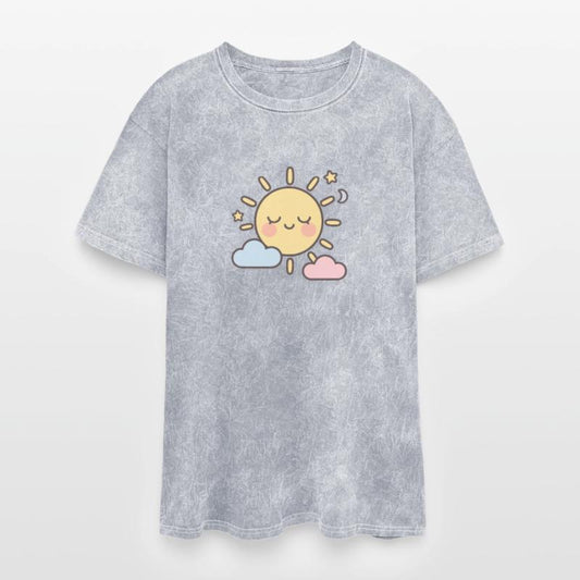 Sweet Dreamy Sun and Cloud Illustration